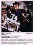  Larry Hagman & motorcycle 